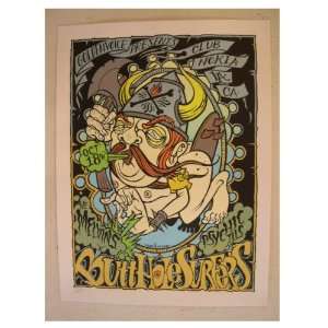  Butthole Surfers SilkScreen Poster Signed 2 Rabbits The 