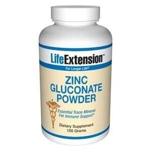  Zinc Gluconate Powder 100 grams 100 Grams
