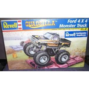  Ford 4X4 Monster Truck 1/24 Scale Plastic Model Kit Toys & Games