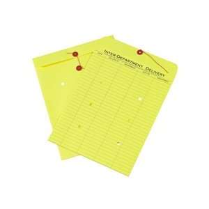    10 x 13 Yellow Inter Dept Envelopes Prt 1 Side