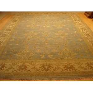   10x14 Hand Knotted Oushak Pakistan Rug   101x140