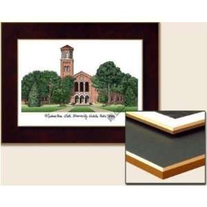  Midwestern State University Collegiate Laminated Framed 