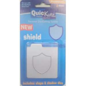   Shield // Quickutz Personal Die cutting System Arts, Crafts & Sewing