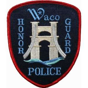  Waco Texas Honor Guard Police Patch PD14 