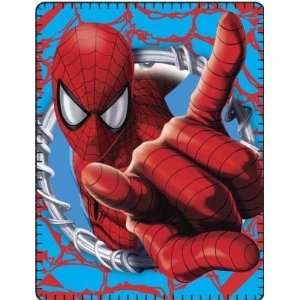 Spiderman Web Slinger Panel Fleece Blanket Throw 