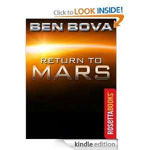 Return to Mars Ben Bova  Kindle Store