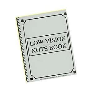  Low Vision Notebook Thick Lines