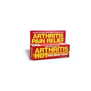  Arthritis Hot DEEP PENETRATING Pain Relief Crème 3 oz. (3 