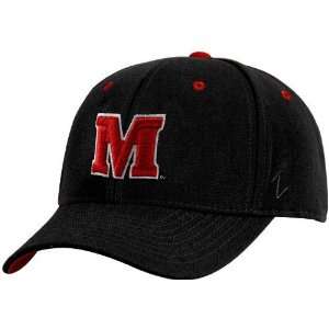  Zephyr Maryland Terrapins Black DHS Fitted Hat