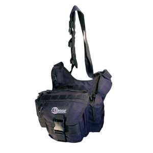 DISSE Captus 1hb Full Size Shoulder Bag with ID Pouch, Black (LQ 1000 