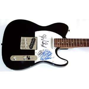  Stone Temple Pilots Autographed Signed Guitar Dual Cert 