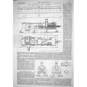  ENGINEERING 1866 DERRYLEA PEAT WORKS MACHINERY DIAGRAMS 