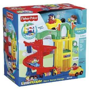    Fisher Price Little People Racin Ramps Garage Toys & Games