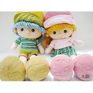  lovely color yuppies lovers sweethearts plush dolls model 
