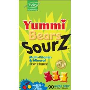  Yummi Bears Sourz Multi vitamins 120 Count Health 