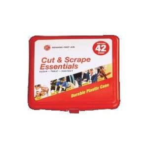  Genuine First Aid Kit   42 pcs   Hard Case Health 