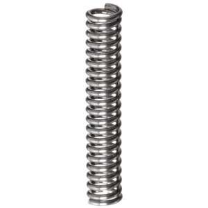 Wire Compression Spring, Steel, Metric, 2.4 mm OD, 0.4 mm Wire Size, 3 