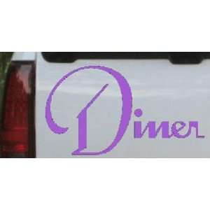 Diner Window Decal Sign Business Car Window Wall Laptop Decal Sticker 
