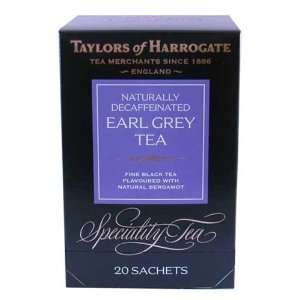Taylors Decaffeinated Earl Grey (20 Individually Wrapped Tea Bags 