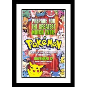 Pokemon The First Movie 32x45 Framed and Double Matted Movie Poster 