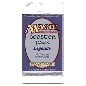    Magic the Gathering Legends Booster Pack 15 cards Toys & Games