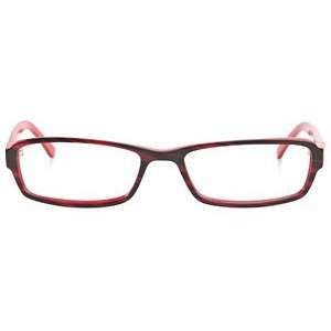  OGI 3032 251 Black and Red Demi Eyeglasses Health 