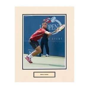  Mikhail Youzhny Matted Photo Sports Collectibles