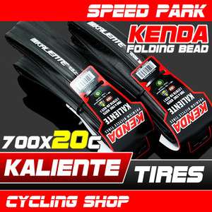 NEW KENDA (K925) Kaliente 700 x 20C Folding Tires  