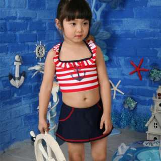 Sailor Girls Swimwear Swimsuit Bikini SET 2T 3T 4T 5 6T  