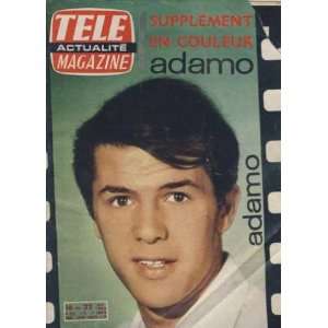   tele magazine n ° 521 / supplement en couleur adamo collectif Books