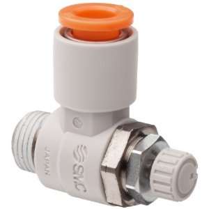 SMC AS2201F N01 09S Air Flow Control Valve with One Touch Fitting, PBT 