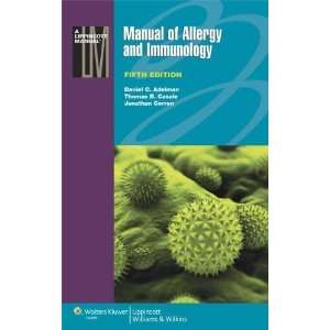   Manual of Allergy and Immunology [Paperback] Daniel C. Adelman Books