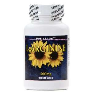  L Arginine 500 Mg with Digestive Enzymes 100s Health 
