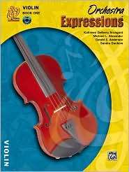 Orchestra Expressions, Book One Student Edition Violin, Book & CD 