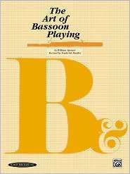 The Art of Bassoon Playing, (0874870739), William Spencer, Textbooks 