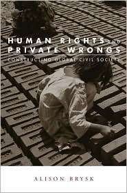   Civil Society, (0415944775), Alison Brysk, Textbooks   