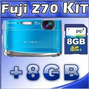 Fujifilm FinePix Z70 12 MP Digital Camera w/ 5x Optical Zoom, 2.7 Inch 
