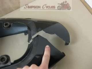 01 03 SUZUKI GSXR 600 750 1000 TAIL FAIRING rear cracks  