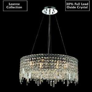  3602 Contemporary Modern Chandelier Lead Oxide Crystal 
