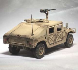 Built 1/35 US Humvee M1025 Armored Carrier in Iraq Afganistan  