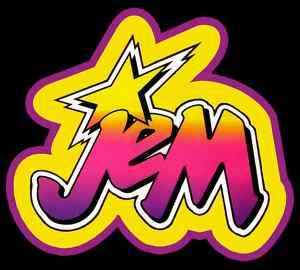 80s Classic Cartoon Jem & the Holograms Logo custom tee  