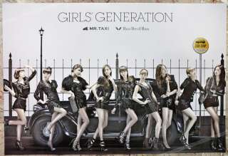 Girls Generation Poster SNSD Korean Mr.Taxi Run Devil  