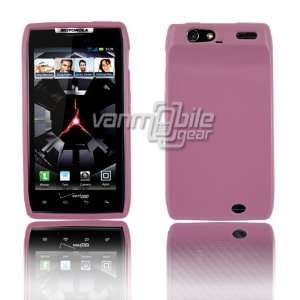  Motorola Droid RAZR Slim Fit TPU Skin Case Cover   Pink Premium 1 Pc 