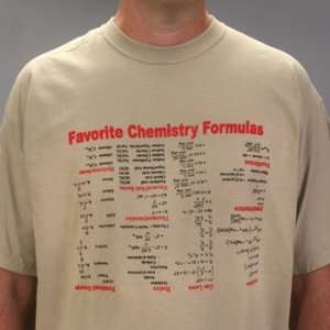  Favorite Chemistry Formulas T Shirt Industrial 