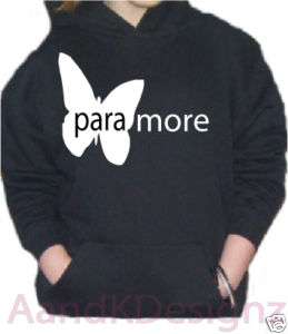 Paramore desgin black hoodie band music other colours  