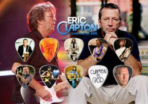 ERIC CLAPTON Guitar Pick Set Display LIMITED EDITION  