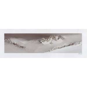   Over The Vallee Blanche by Hillary Younglove 36x12