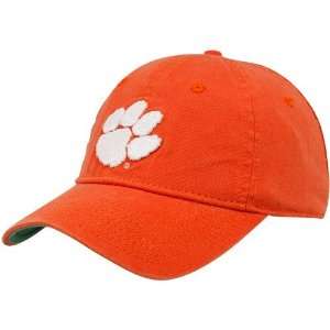  NCAA The Game Clemson Tigers Orange 3D Logo Adjustable Hat 
