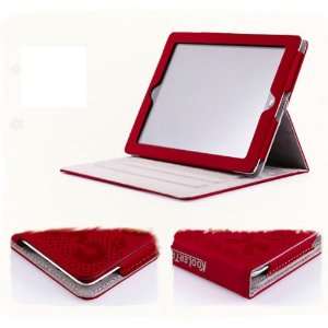   Lovely Leather Case Cover For iPad 3 3nd For Girls Electronics