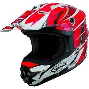 GMax GM76 Player Helmet   3X Large/Red/White/Black 